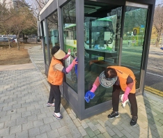 클린 버스정류장 환경관리2